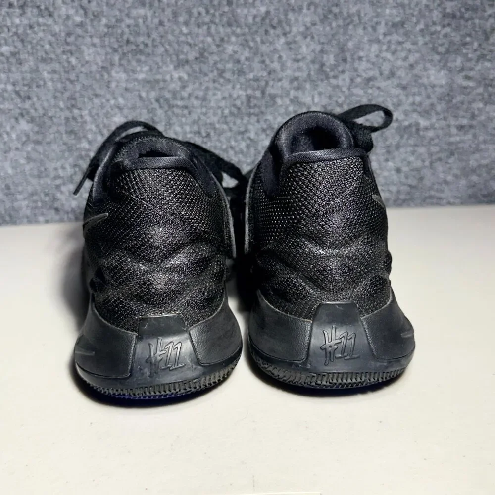 Nike Kyrie Low 1 Sneakers Men Size 12 Triple Black Comfort Lace Up Running Shoes